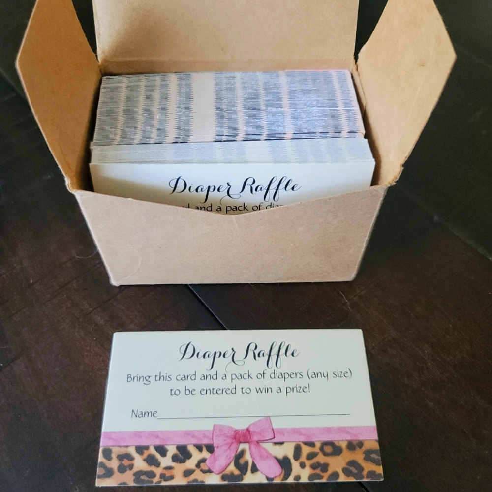 Having a baby shower? These are a great raffle to have at the shower.